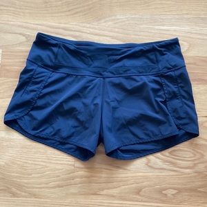 lululemon athletica Navy Athletic Shorts